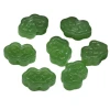 DIY glass imitation jade auspicious cloud "Fu" character pendant, ancient-style hairpin pendant connected with tassel hanging material, jade beads Item Picture
